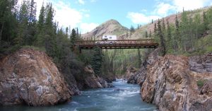 Canol Road bridge