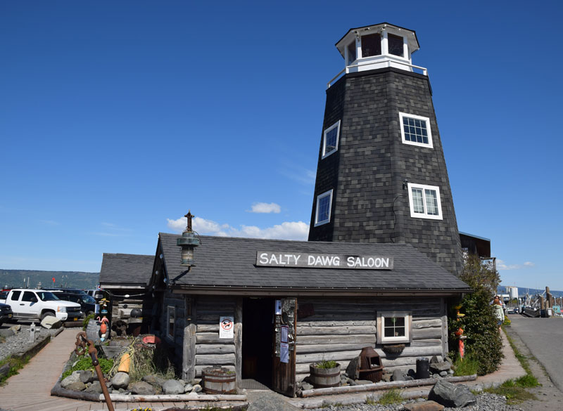 The Salty Dog Saloon on Homer Spit
