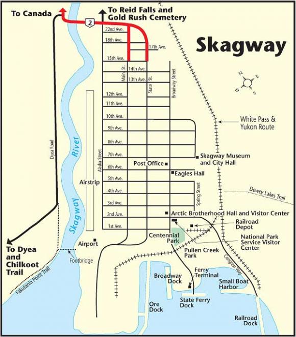 Skagway Ak Map
