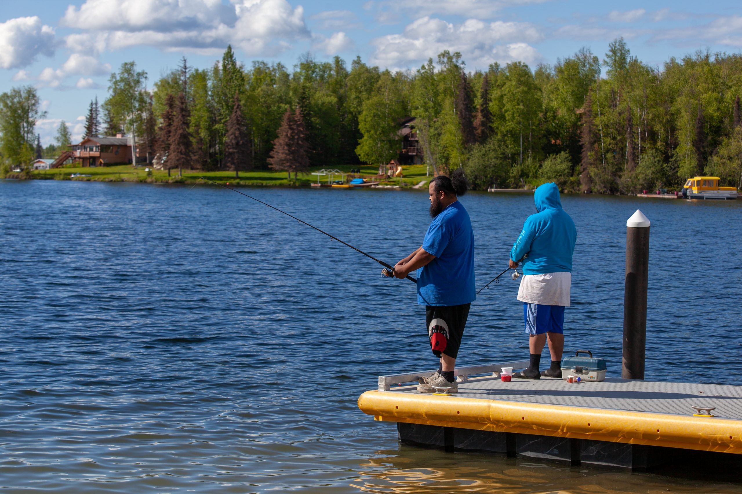 Photo of the Day Fishing Big Lake The MILEPOST