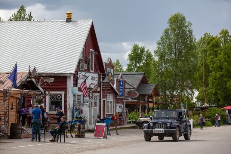 Photo of the Day: Main Street Talkeetna maint street talkeetna and Nagley Store