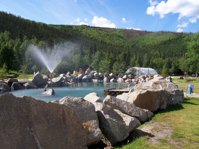 Photo of the Day: Hot Spring Swim