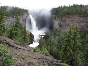 Helmcken Falls in Wells Gray Provincial Park
