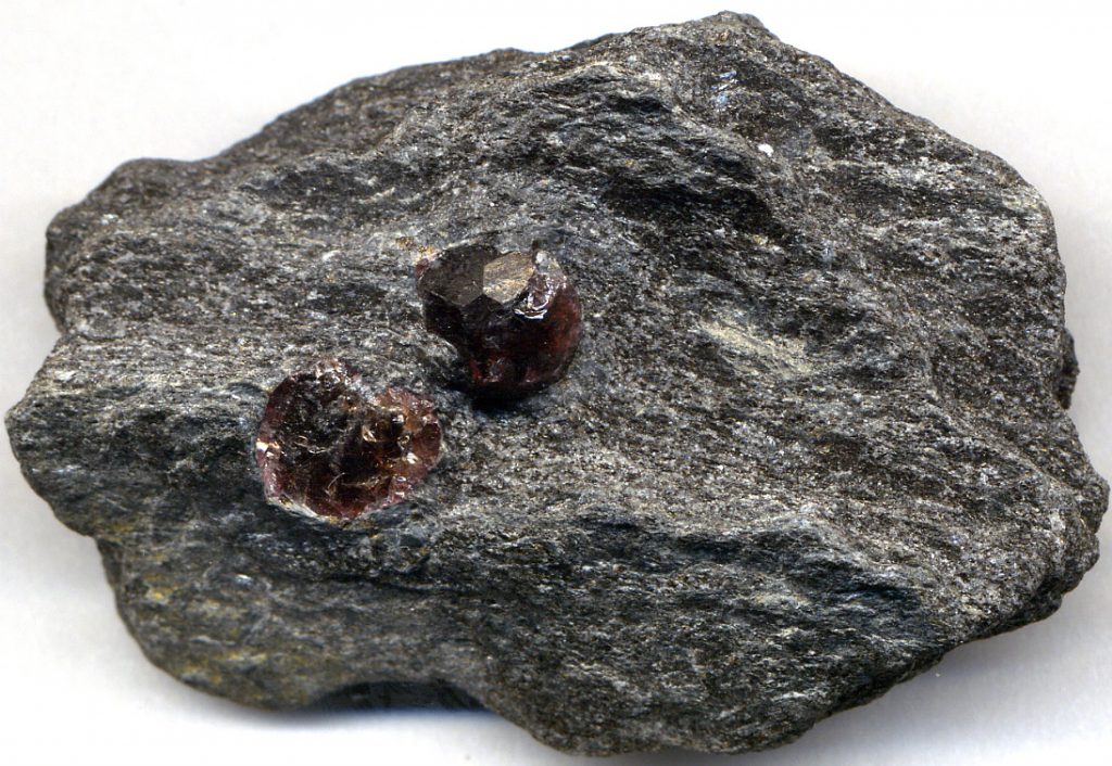 Rock with gems inside