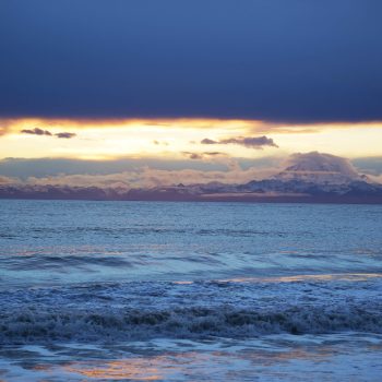 Sunset at Kenai Beach